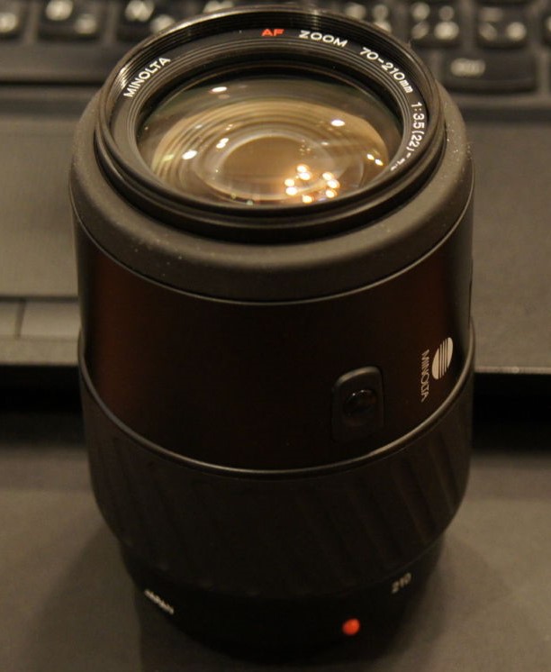 MINOLTA AF ZOOM 70-210mm F3.5-4.5 「茶筒」の後継レンズ | Alpha85のブログ